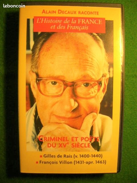K7 VHS Histoire Jean PIAT Les Rois Maudits Varenne (image 3)