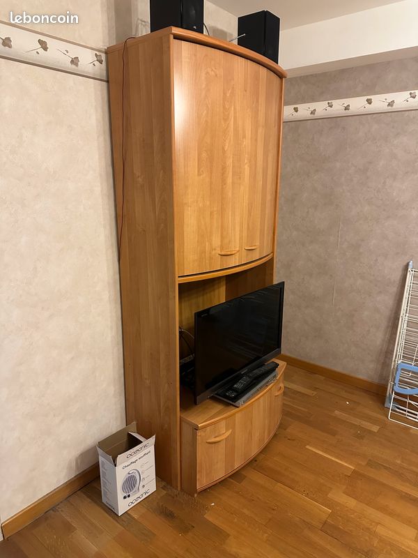 Meuble télé en bois (image 3)