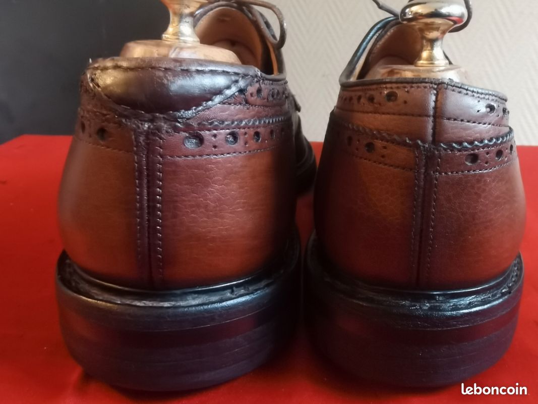 Chaussures Church's Stance Homme - Lacets, Vert Foncé, Cuir, Pointure EU 44 Neuves