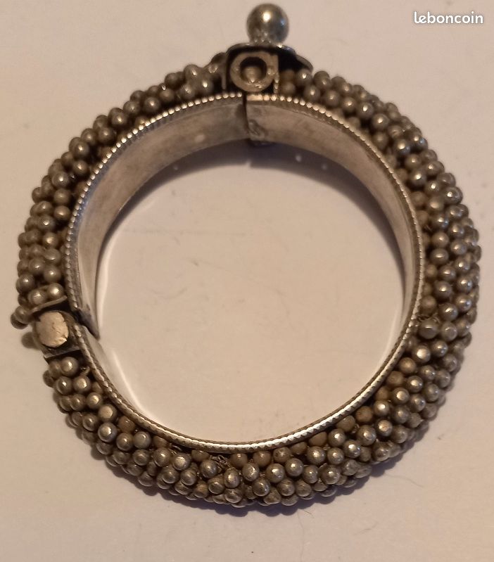 Bracelet argent traditionnel Rajasthan (image 1)