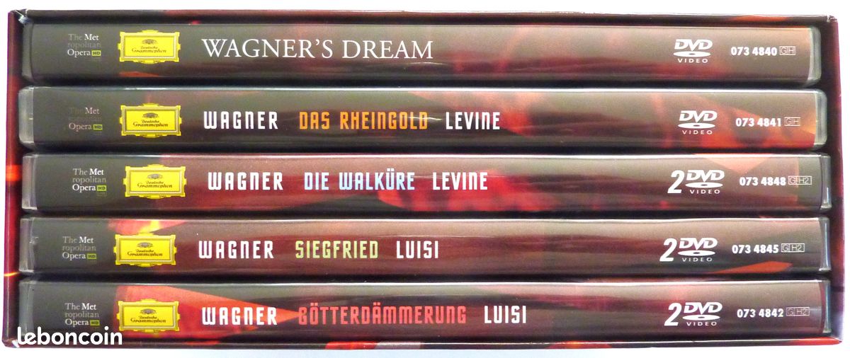 Coffret 8 DVD : Intégrale du Ring de WAGNER au MET de New York / Robert Lepage / James Levine, Fabio Luisi / Jonas Kaufmann, Bryn Terfel, Deborah Voigt, Jay Hunter Morris / Deutsche Grammophon (image 6)