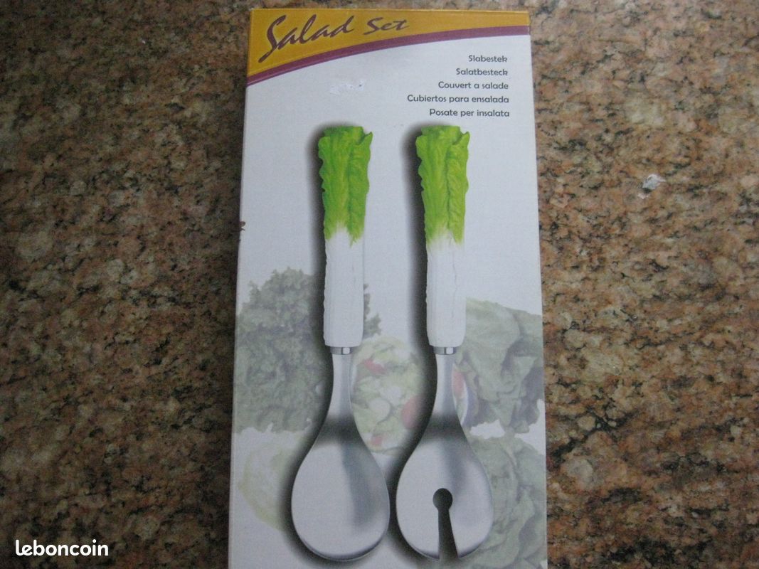 2 couverts à salade neufs (image 1)