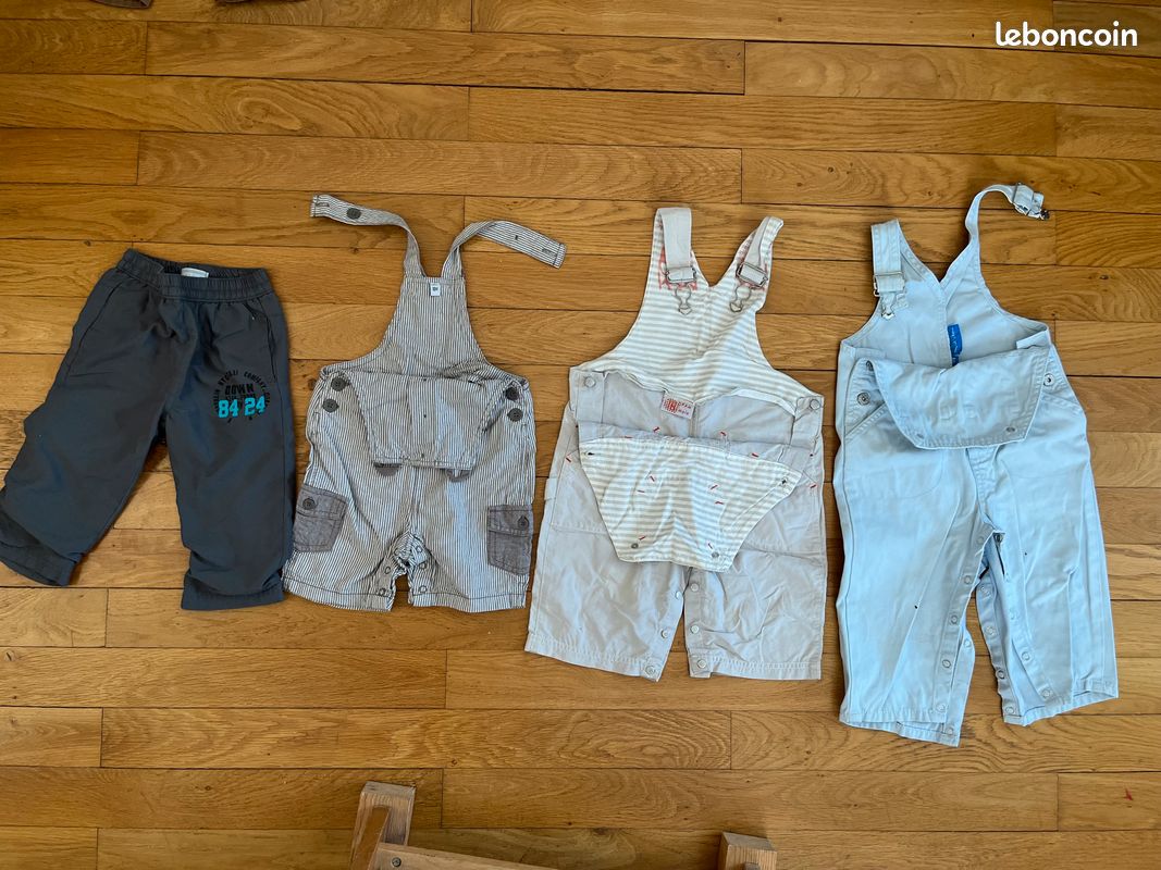 Lot salopettes et pantalon 18 mois (image 1)