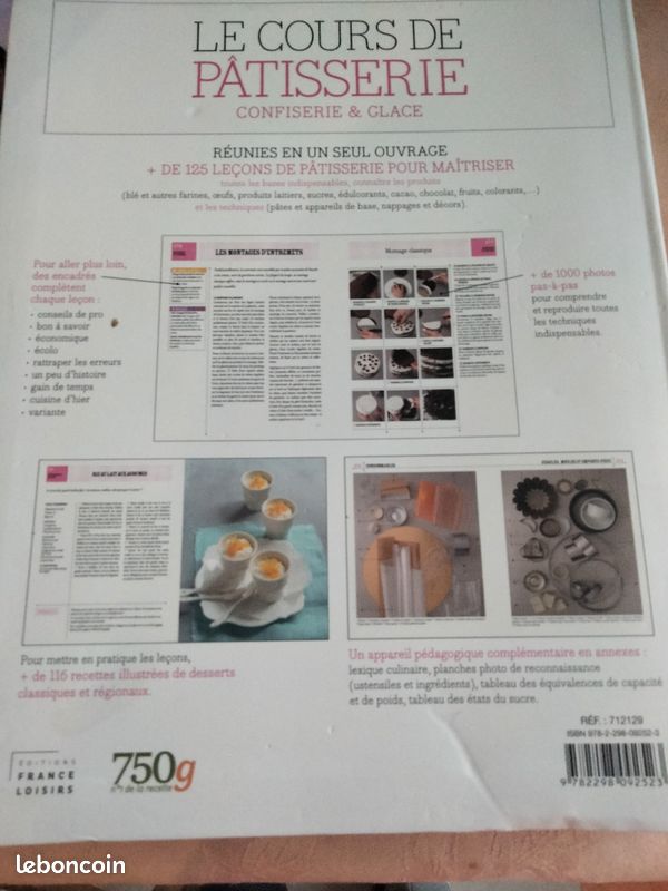Le cours de pâtisserie édition France loisirs (image 1)