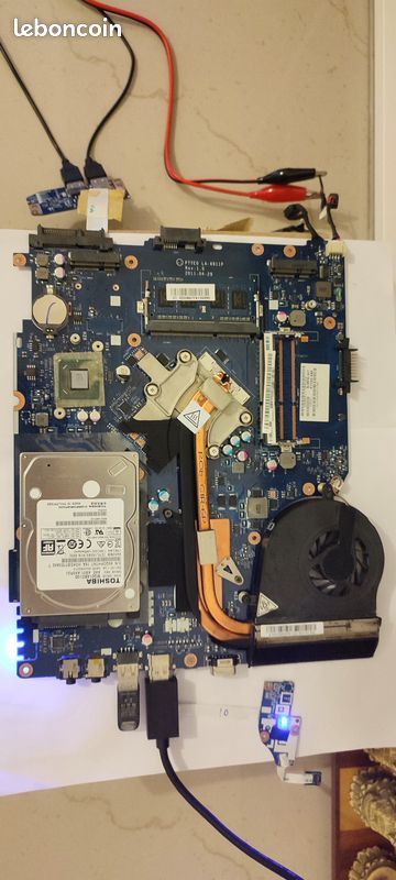 Kit complet Carte Mère LA-6911P (Acer 7750G / Packard Bell) - Testée OK (image 6)