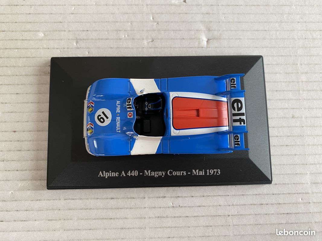 Kit Monté Tenariv Alpine A360 1971 Magny Cours - Miniature 1/43 En Boîte - Collection
