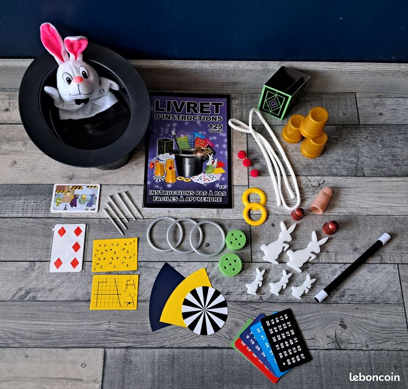 Clementoni Le Chapeau Magique – Coffret De 40 Tours Pour Magiciens En Herbe – Dès 7 Ans