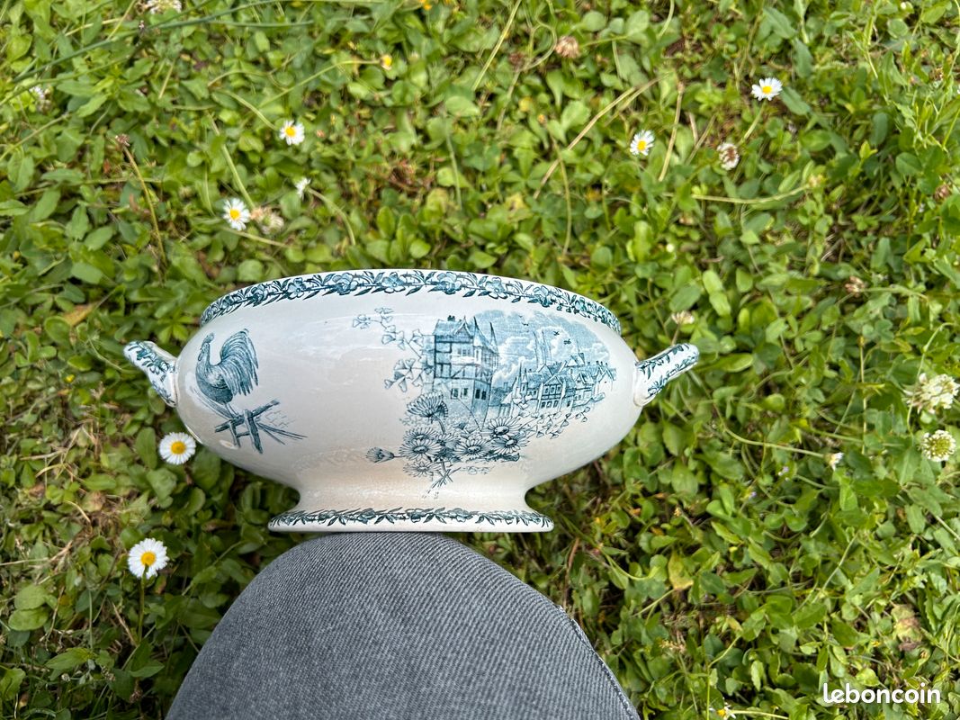 Petite soupière ancienne GBL (image 5)