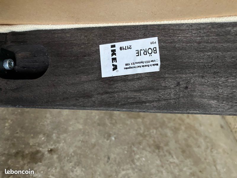 Chaise borje Wenge (image 2)