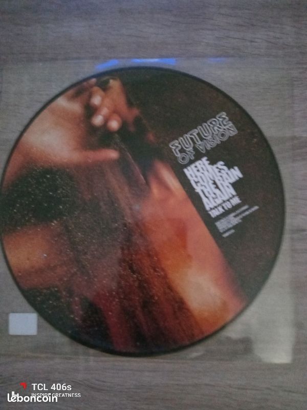 Future of vision " here come the rain..." Picture-disc collector limité (image 1)