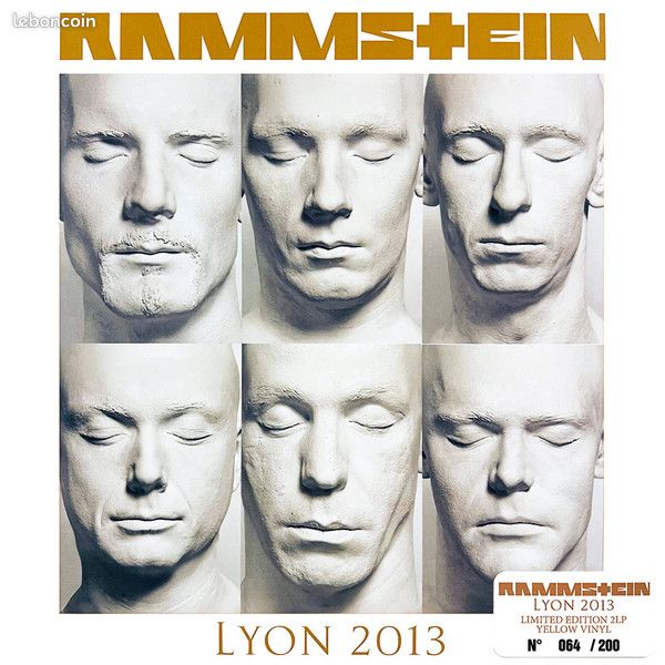 2LP Rammstein – Lyon 2013 (COULEUR) (image 1)
