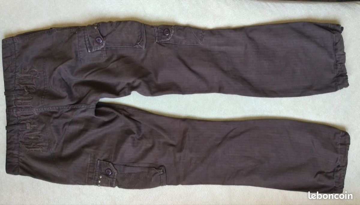 Pantalon Kaporal marron T.38 (image 3)