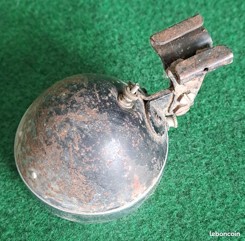 Ancien Phare De Vélo PRINCESS Chromé – Lampe à Alcool, Pour Collection, Vitrine