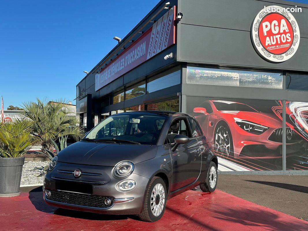Fiat 500 1.2 L 69 CH "Lounge" 1 ère Main (image 1)