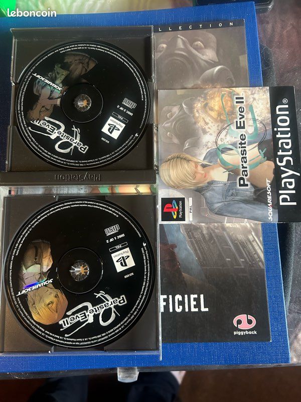 Carte Mémoire Sony PlayStation 1 Grise – Édition Parasite Eve 2, 1 Mo