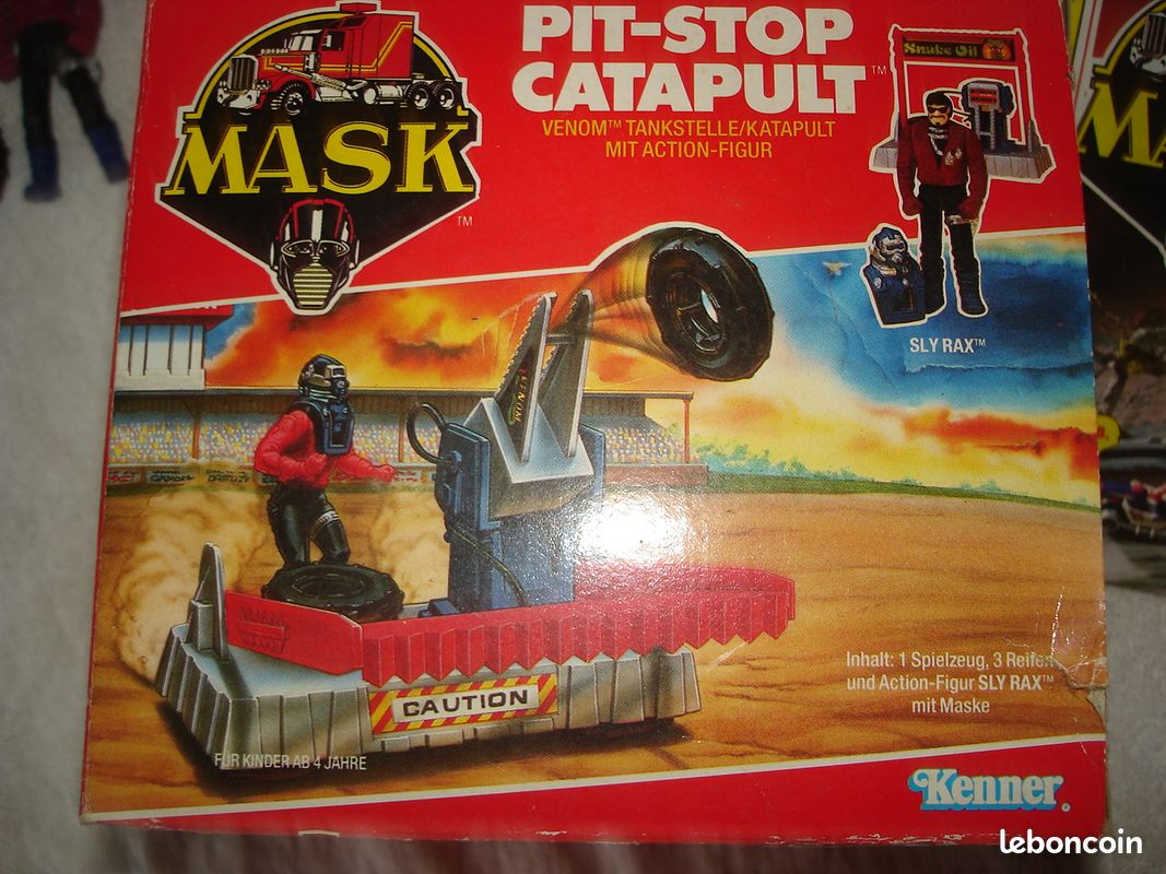 MASK M.A.S.K Pit stop catapult complet en boîte (sans insert), notice (image 7)