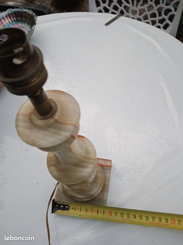 Lampe de chevet albâtre (image 5)