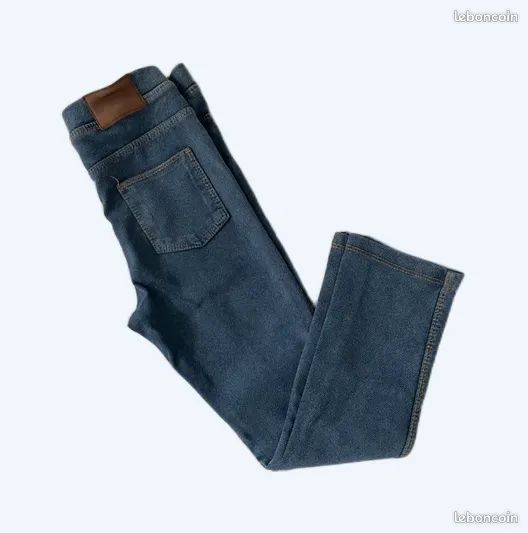 Jegging legging en jean marque Zara taille 6 ans excellent état (image 5)