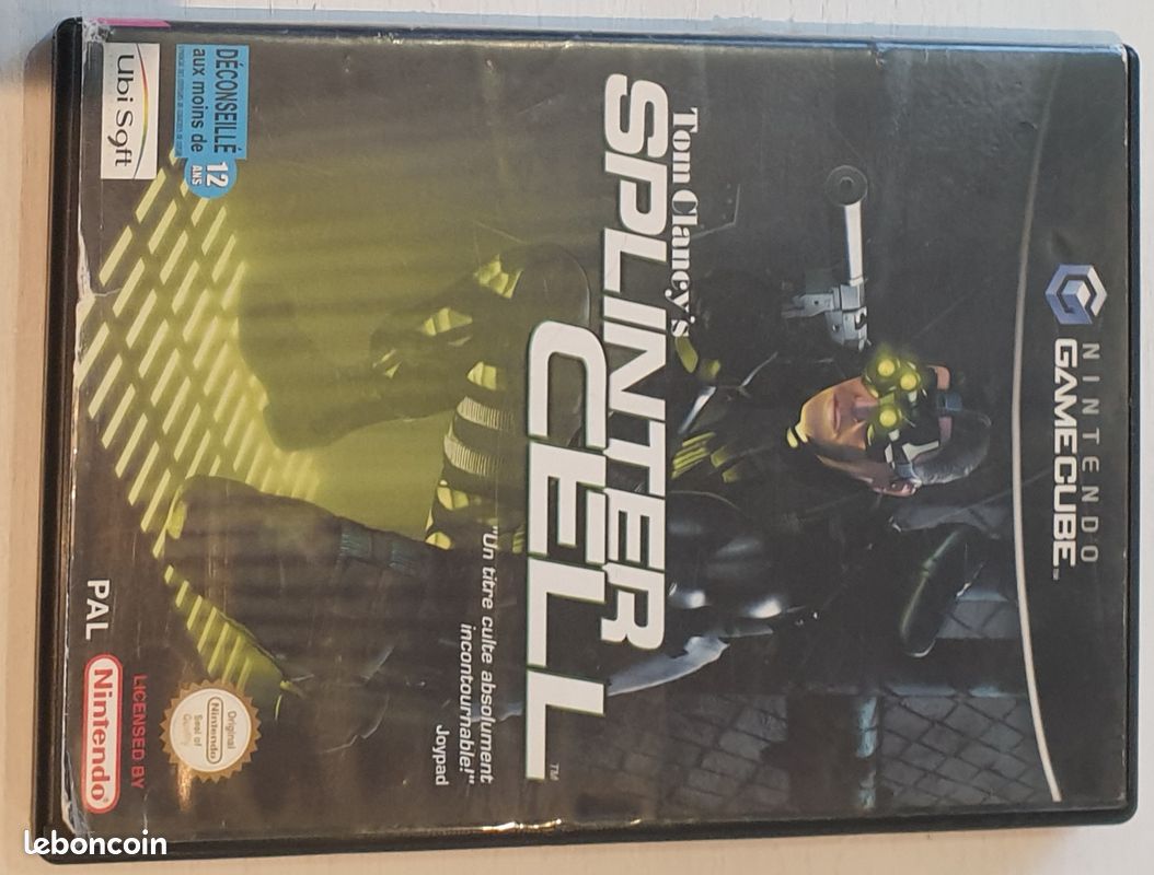 Tom Clancy’s Splinter cell (sans notice) Game Cube (image 1)