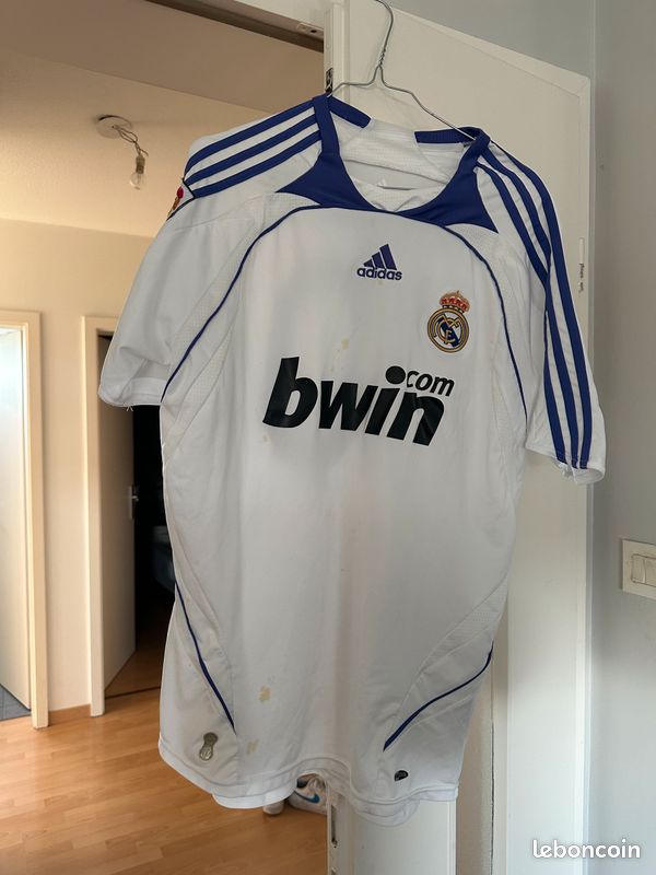 Maillot Real Madrid 2006/07 Third - Robinho #10 - Taille M - Adidas - Excellent état