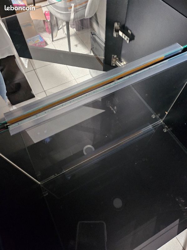 1 vitrine en noir laqué (possible 2 pour 200) (image 12)