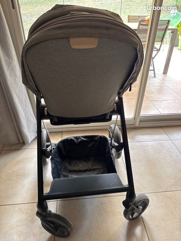 Ensemble Cybex Poussette Balios + Cosy Cloud Z + Siège Sirona Z + 2 bases Isofix 360 (image 10)