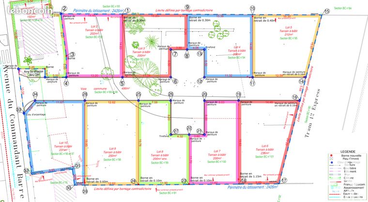 Terrain 200 m² Viry-Châtillon