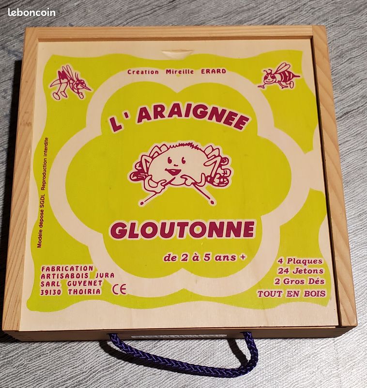 L'araignée gloutonne jeu éducatif (image 1)