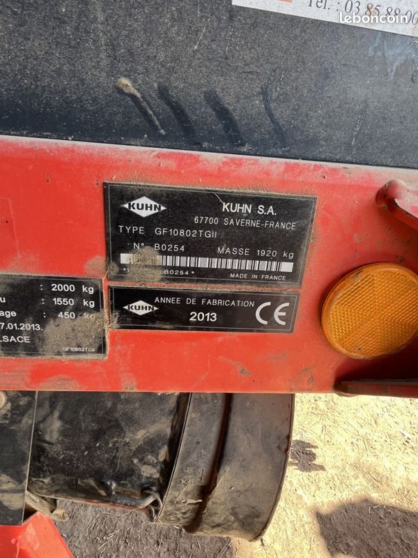Kuhn GF 10802 TG II (image 7)