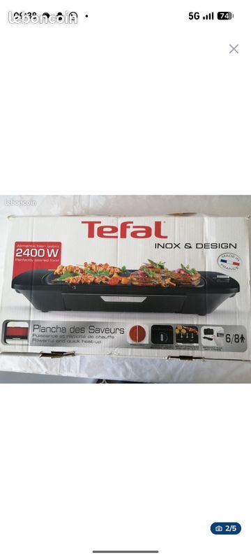 Accessoires et pièces détachées Plancha des Saveurs CB650012 Tefal