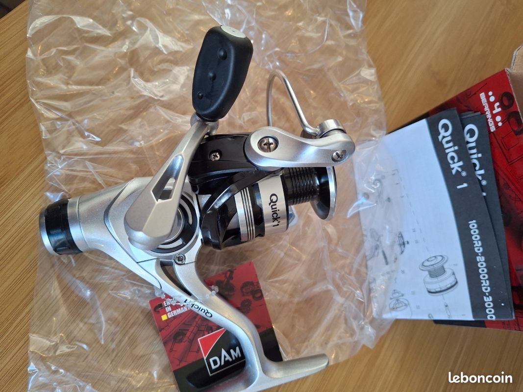 VINTAGE ANGELROLLE DAM D.A.M Quick 94 mit Ersatzspule EUR 49,00 - DE