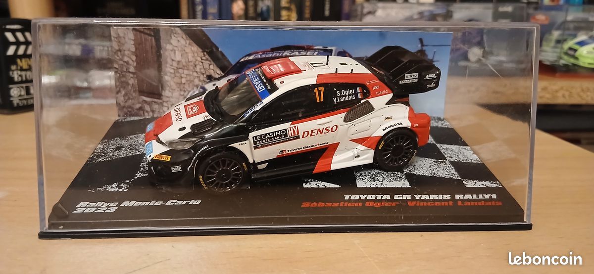 Modèle Réduit IXOMODELS Toyota GR Yaris Rallye Monte-Carlo 2023 N°17 - échelle 1/18, Neuf