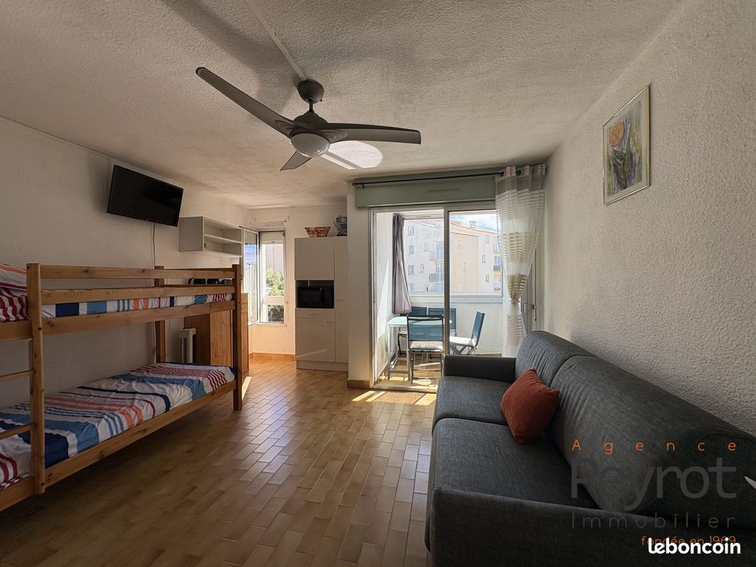 Appartement 1 pièce 19 m² · à Le Barcarès · 19 m² · 66 000 €