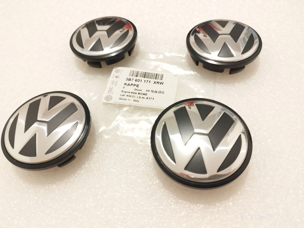 4 x centre de roue cache moyeu VW 65mm logo volkswagen emblème