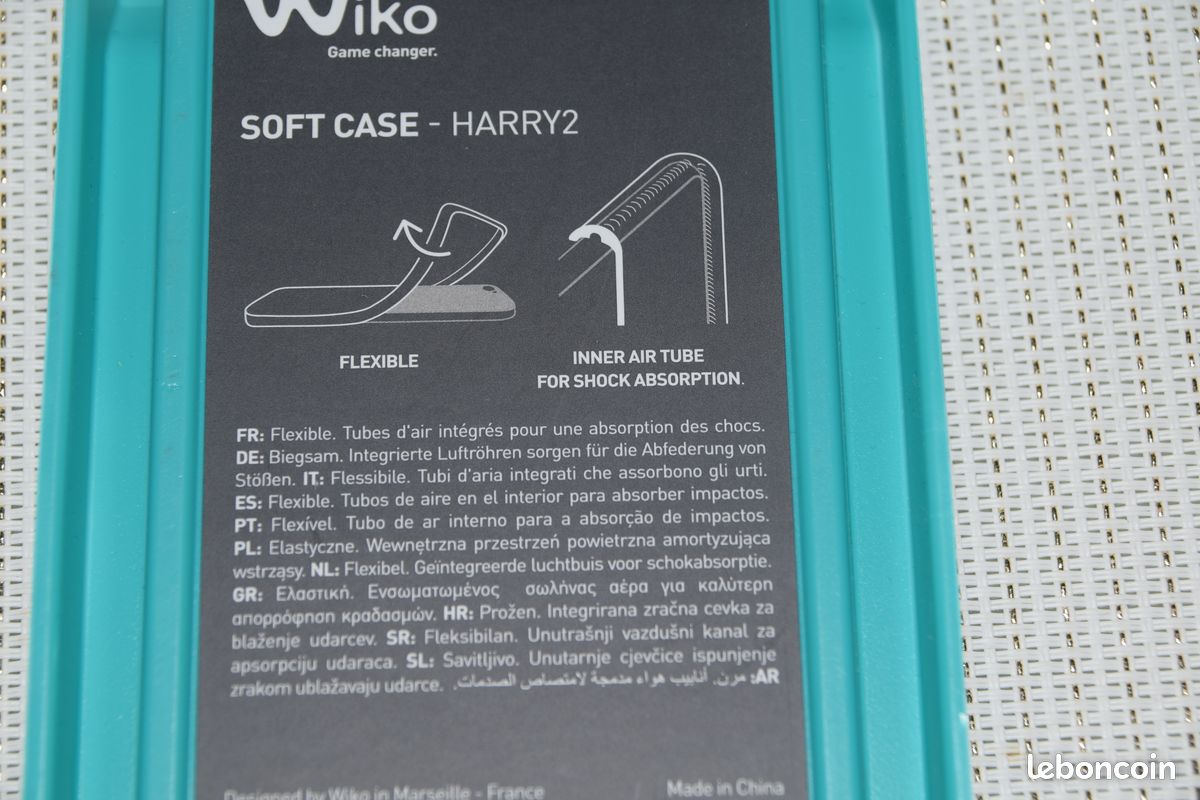 Wiko coque transparente pour wiko harry 2 (image 2)