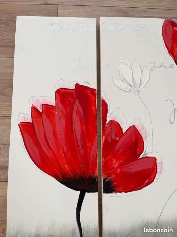 Tableau coquelicots (image 2)