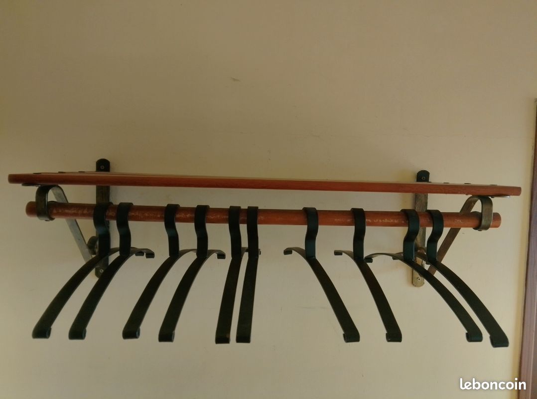 Éléments de vestiaire à accrocher au mur 80 cm (image 3)
