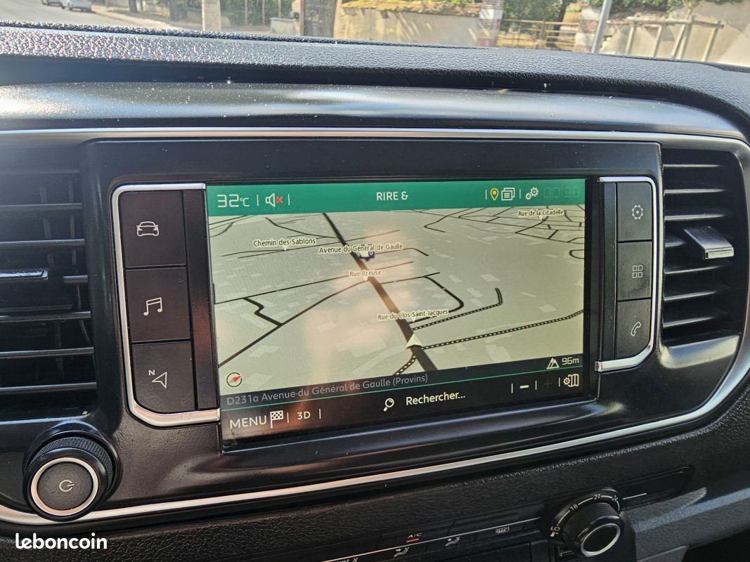 Citroen jumpy xl 2.0 blue hdi 145 control / carplay / camera / gps /1ere main / 13250 ht 2022 (image 16)