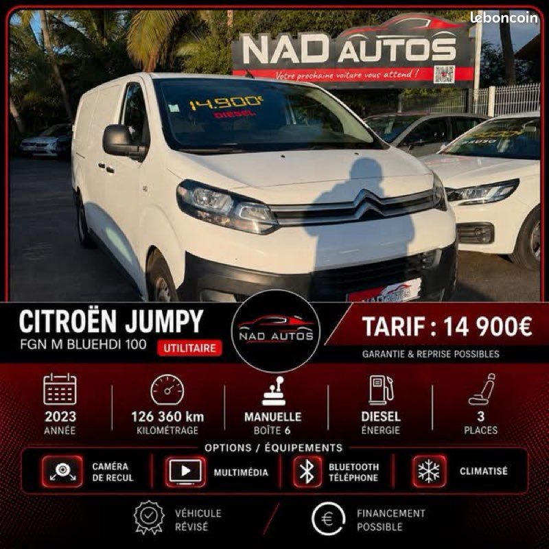 Citroën Jumpy FGN M BlueHDI 100 S&S B (image 1)