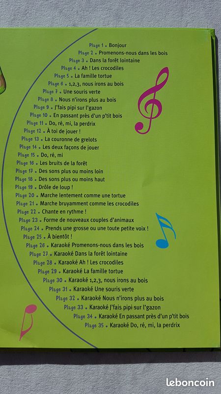Livre pour enfant sur l'éveil musical avec CD (image 2)