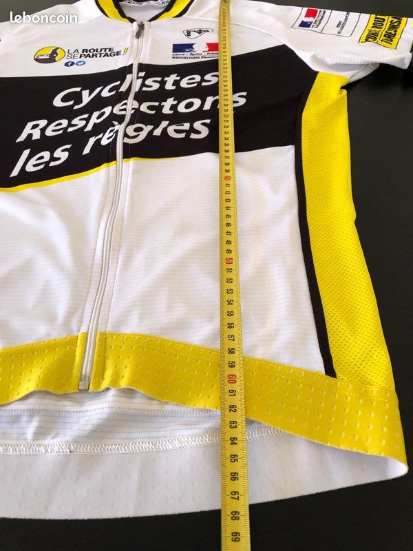 MAILLOT VESTE CYCLISTE VELO NORET MAISONS DE L'AVENIR TAILLE M/3 TBE