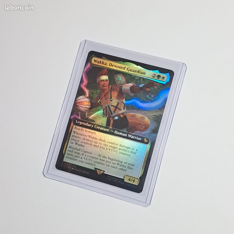 wakka mtg card Wakka, Devoted Guardian [FINAL FANTASY Commander]