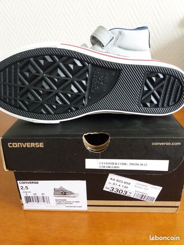 Tennis converse enfant (image 2)