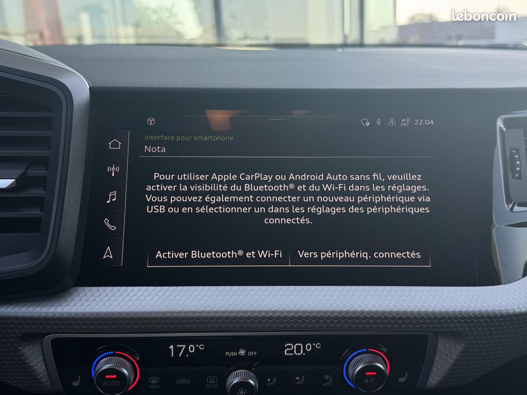 AUDI A1 Sportback 30 TFSI 116 ch S tronic 7 S Line (image 20)