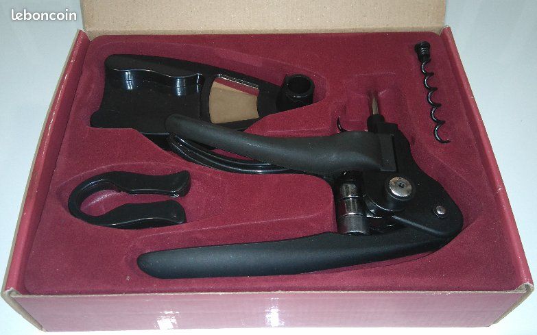 Coffret avec Tire-Bouchon professionnel à levier (image 2)