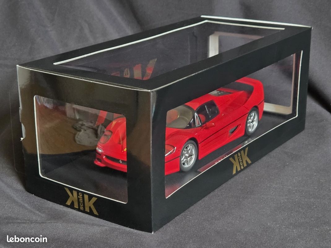 KK SCALE MODELS - Ferrari F50 Hardtop 1995 Rouge - Miniature 1/18 Collection