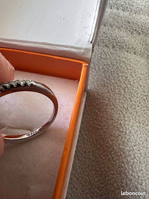 Bague femme vrai argent 925 taille 56 (image 3)