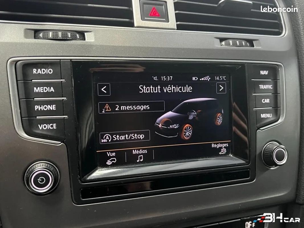Volkswagen Golf 7 (5 portes) VII 1.6 TDI 105ch BlueMotion Technology FAP Lounge BVM5 (image 24)