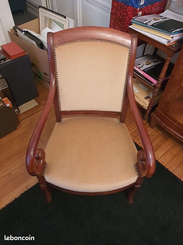 2 fauteuils en acajou (image 2)