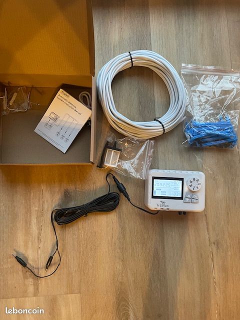 Système Irrigation Goutte-à-goutte Automatique TRJZWA - 2200mAh USB-C - 15 Goutteurs - Pour Balcon/jardin